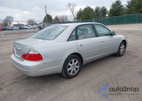 2004 Toyota Avalon Xl z USA, uszkodzony, nr VIN 4T1BF28B34U362360